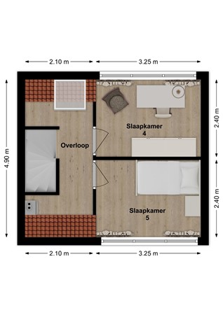 Hoefblad 56, 5684 JP Best - Plattegrond Hoefblad 56 Best Zolder.jpg