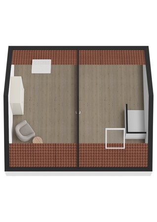 Dorpsstraat 69, 4284 EG Rijswijk Nb - Plattegrond 3D Dorpsstraat 69 Rijswijk NB Zolder.jpg
