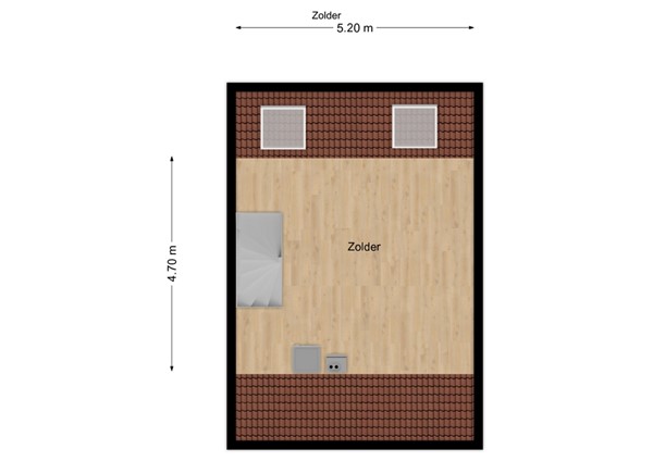 Mgr. Bekkersstraat 50, 5146 DV Waalwijk - 25 - Plattegrond Z.jpg