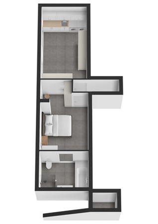 Hoge Maasdijk 27, 4281 NE Andel - Plattegrond 3D Hoge Maasdijk 27 Andel Souterrain.jpg
