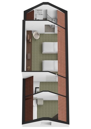 Hoge Maasdijk 27, 4281 NE Andel - Plattegrond 3D Hoge Maasdijk 27 Andel Verdieping.jpg