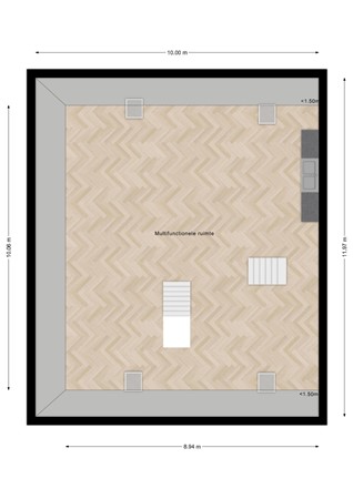 Dorpsstraat 5A, 5308 KC Aalst - Plattegrond Dorpsstraat 5a Aalst Verdieping.jpg