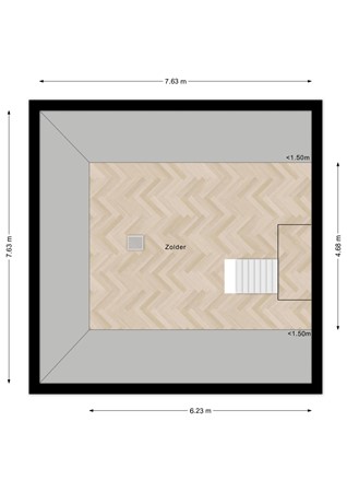 Dorpsstraat 5A, 5308 KC Aalst - Plattegrond Dorpsstraat 5a Aalst Zolder.jpg