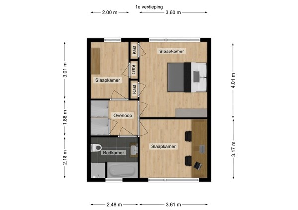 Willem de Zwijgerstraat 3, 5161 HB Sprang-Capelle - 34 - Plattegrond EV.jpg