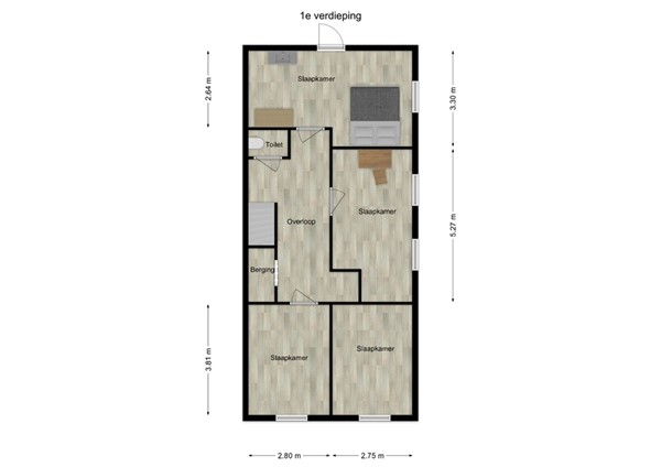 Nieuwstraat 128, 5126 CH Gilze - 2 - Plattegrond EV.jpg