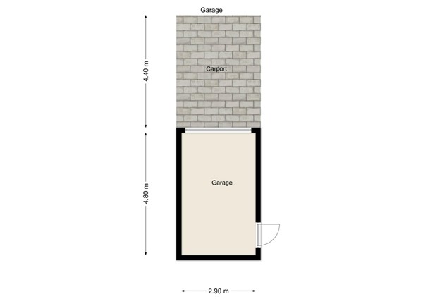 Heistraat 182, 5161 GL Sprang-Capelle - 4 - Plattegrond G.jpg