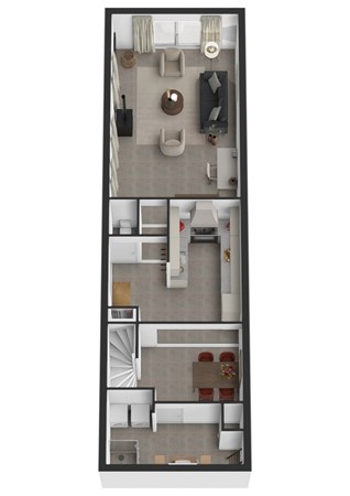 Kildijk 59, 4255 TC Nieuwendijk - Plattegrond 3D Kildijk 59 Nieuwendijk NB Begane grond.jpg