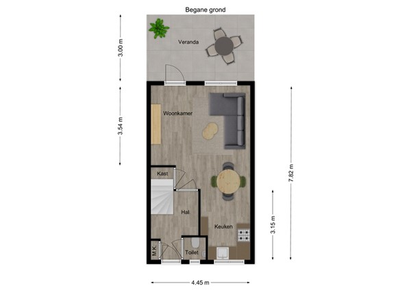 Koolmees 57, 5161 SX Sprang-Capelle - 1 - Plattegrond BG.jpg
