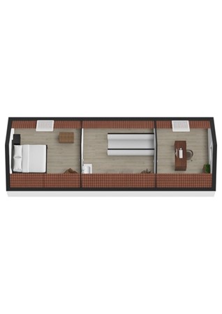 Hofflaan 15, 4281 PC Andel - Plattegrond 3D Hofflaan 15 Andel Verdieping.jpg