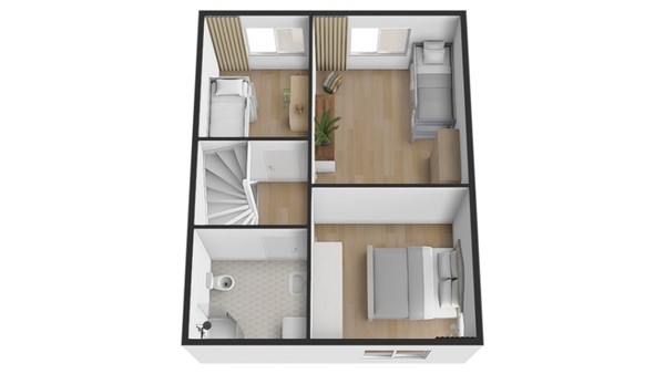 Klaproos 64, 4251 JG Werkendam - Plattegrond 3d verdieping.jpg