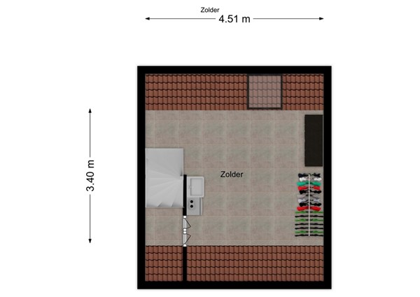Bergmolenstraat 11, 5175 RX Loon op Zand - 3 - Plattegrond Z.jpg