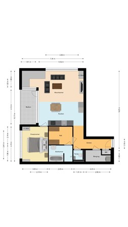 Veldstraat 16A12, 4261 TB Wijk en Aalburg - Plattegrond Veldstraat 16A-12, Wijk en Aalburg, De Makelaars van Altena.jpg