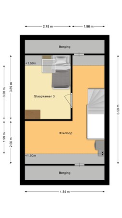 Gulderling 17, 4281 JE Andel - Plattegrond Gulderling 17 Andel Zolder.jpg