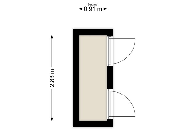 Achter de Hoven 2A, 5161 BT Sprang-Capelle - 4 - Plattegrond B.jpg