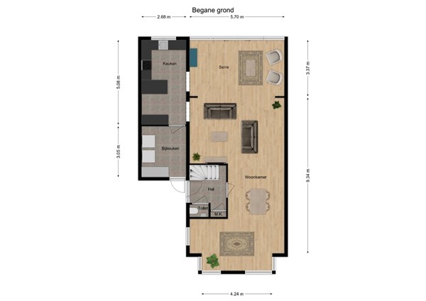 Raam 4, 5172 DD Kaatsheuvel - 1 - Plattegrond BG.jpg