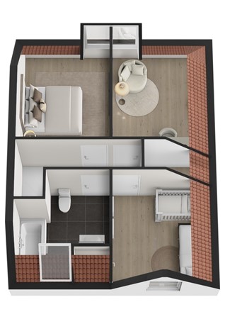 Wilhelminasluis 9, 4281 TW Andel - Plattegrond 3D Wilhelminasluis 9 Andel Verrdieping.jpg