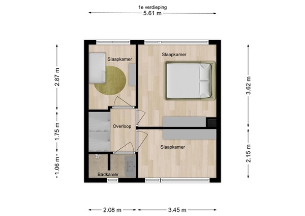 Ranonkelstraat 12, 5143 CN Waalwijk - 2 - Plattegrond EV.jpg