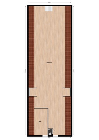 Eindsestraat 27, 4267 GX Drongelen - Plattegrond Eindsestraat 27 Drongelen Schuur Verdieping.jpg