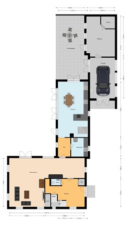 Vrijheidsplein 4, 4271 AW Dussen - Plattegrond Vrijheidsplein 4 Dussen Begane grond.jpg