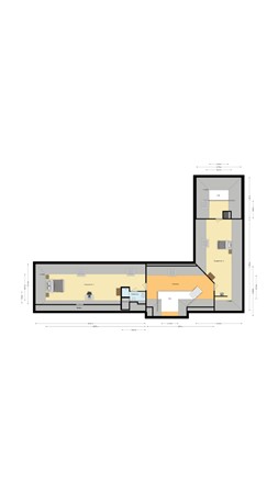 Zijlstralaan 6, 5251 SE Vlijmen - Plattegrond Zijlstralaan 6 Vlijmen Verdieping.jpg