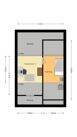 Korenschoof 28, 4283 HH Giessen - Plattegrond Korenschoof 28 Giessen Zolder.jpg