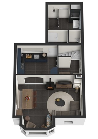 Spijksweer 3, 4251 XR Werkendam - Plattegrond 3D Spijksweer 3 Werkendam Begane grond.jpg