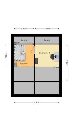 Kennedylaan 26, 4281 KV Andel - Plattegrond Kennedylaan 26 Andel Zolder.jpg