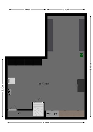Veense Put 109, 4264 AL Veen - Plattegrond Veense Put 109 Veen Souterrain.jpg