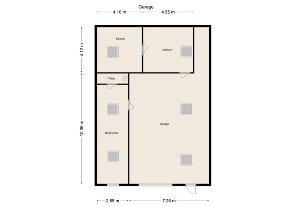 Baan 36, 5171 NC Kaatsheuvel - 4 - Plattegrond G.jpg