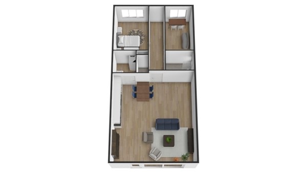 Verzetsplein 51, 4264 VC Veen - 3D plattegrond appartement.jpg
