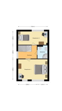 Schans 16, 4285 EC Woudrichem - Plattegrond Schans 16 Woudrichem.jpg
