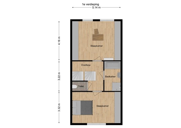 Laagstraat 7D, 5121 ZD Rijen - 2 - Plattegrond EV.jpg