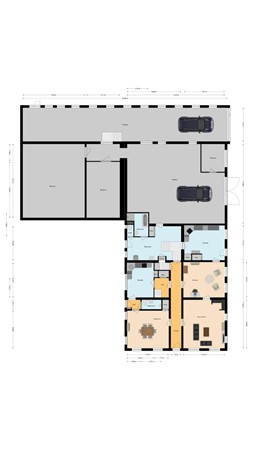 Maasdijk 369, 4264 AP Veen - Plattegrond Maasdijk 369 Veen Begane grond.jpg