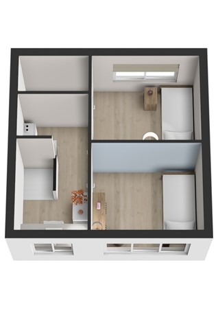 Sasdijk 19, 4251 AA Werkendam - Plattegrond 3D Sasdijk 19 Werkendam Verdieping.jpg