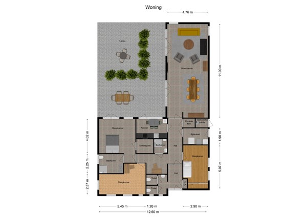 Schoolstraat 6, 5165 TS Waspik - 1 - Plattegrond.jpg