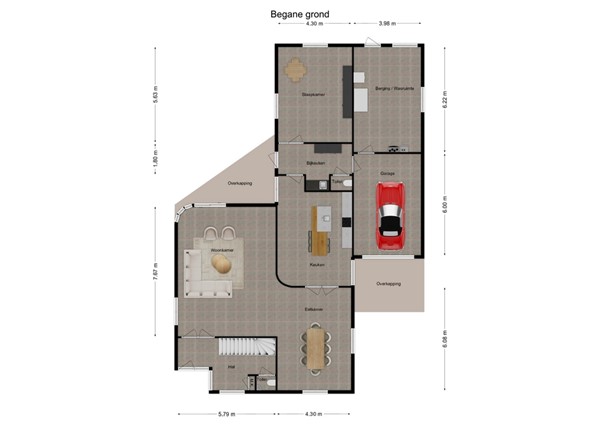 Beethovenstraat 8, 5171 BT Kaatsheuvel - 1 - Plattegrond BG.jpg