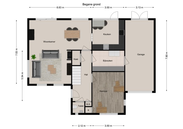 Ambachtsherenlaan 2, 5165 CX Waspik - 1 - Plattegrond BG.jpg