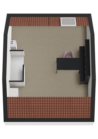 Postweide 32, 4285 DN Woudrichem - Plattegrond 3D Postweide 32 Woudrichem Zolder.jpg