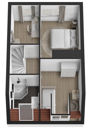 Wederik 3, 4251 KX Werkendam - Plattegrond 3D Wederik 3 Werkerndam Verdieping.jpg