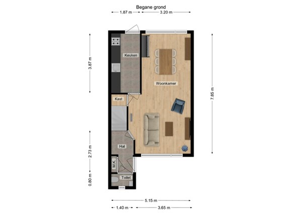Kievit 60, 5161 WZ Sprang-Capelle - 1 - Plattegrond BG.jpg
