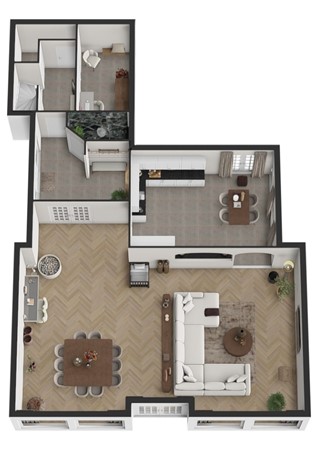 Biesboschhaven Zuid 14, 4251 NM Werkendam - Plattegrond 3D Biesboschhaven zuid 14 Werkendam Begane grond.jpg