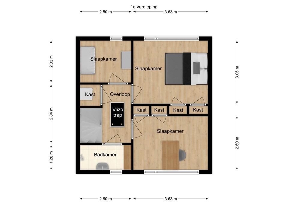 Tussenwoning te koop: Trampad 19, Sprang-Capelle