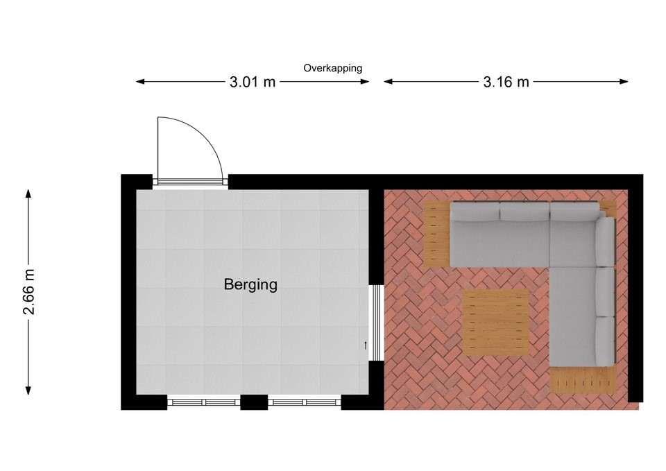Tussenwoning te koop: Arnoldus Verschurenstraat 1A, Waspik