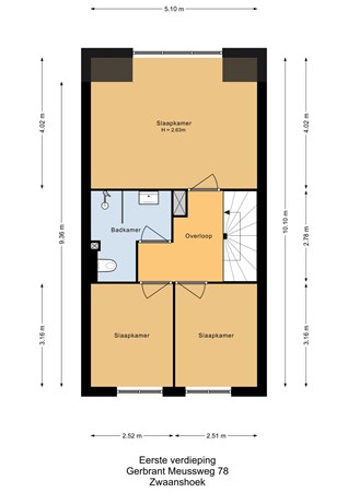 Gerbrant Meussweg 78, 2136 NE Zwaanshoek - Eerste verdieping.jpg