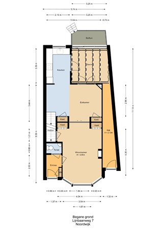 Lijnbaanweg 7, 2201 LC Noordwijk - Begane grond.jpg