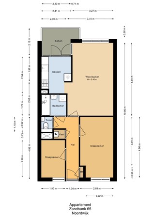 Zandbank 65, 2201 WT Noordwijk - Zandbank 65 - Appartement - 2D.jpg