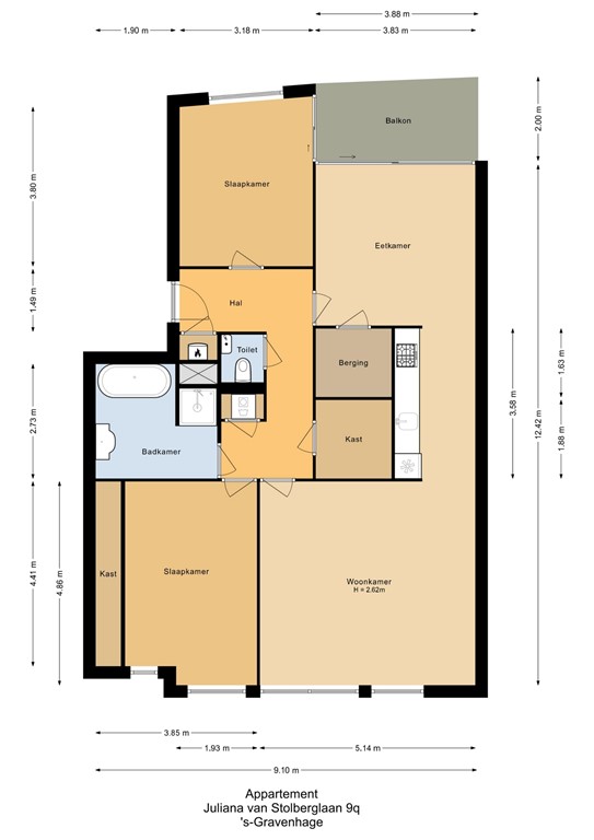 mediumsize floorplan