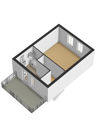 Morgenster 62, 2201 SZ Noordwijk - Tweede verdieping - 3D.jpg