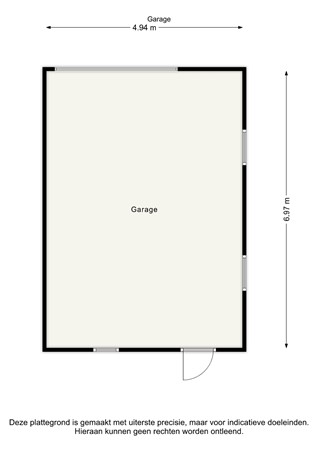 Hoofdstraat 106, 8375 AT Oldemarkt - Plattegrond Hoofdstraat 106 Oldemarkt 3.jpg