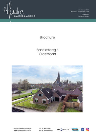 Brochure preview - Brochure - Broeksteeg 1, Oldemarkt.pdf